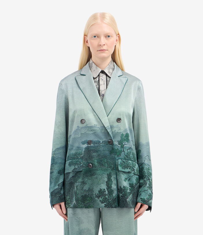 Pierre Louis Mascia ADASTRGUM Jacket Silk Pierre Louis Mascia ADASTRGUM Jacket Silk BOSCO ADASTRGUMSGC12226SE516057101
