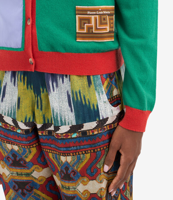 Pierre Louis Mascia TRICOT Cardigan Wool Cashmere Multicolor TRICOTCARPNB003WOSMELILLA