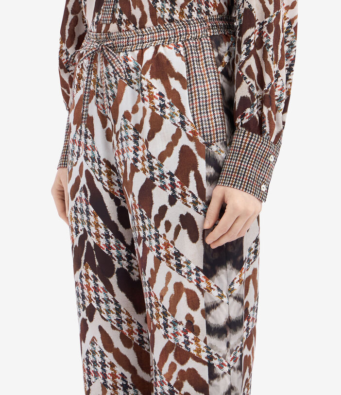 Pierre Louis Mascia ALOE Trousers Silk Pierre Louis Mascia ALOE Trousers Silk Multicolor ALOESPT10959SE516272101