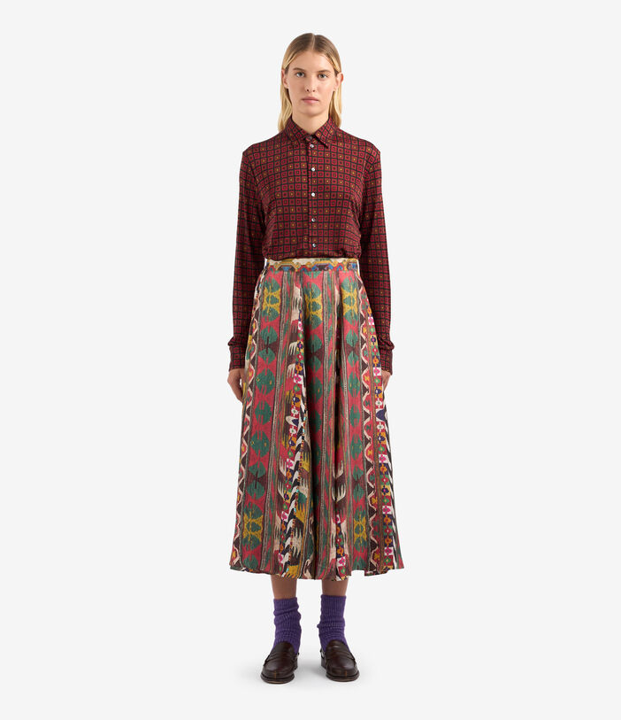 Pierre Louis Mascia CIALDA Skirt Silk Multicolor CIALDASGO12353SE513253101