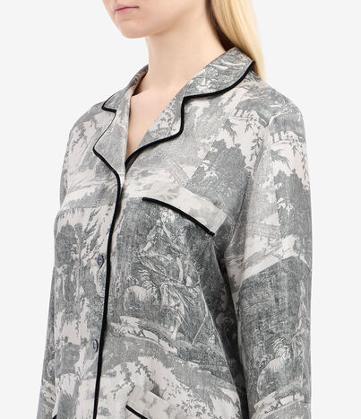 Pierre Louis Mascia ALOEGUM Longsleeve Shirt Silk Multicolor ALOEGUMSCML12600SE516069103