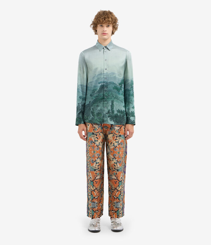 Pierre Louis Mascia ADASTRGUM Longsleeve Shirt Silk Pierre Louis Mascia ADASTRGUM Longsleeve Shirt Silk Multicolor ADASTRGUMSCML12451SE516330101