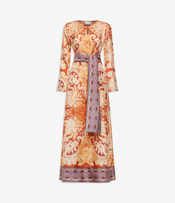 Pierre Louis Mascia ALOE Dress Silk Pierre Louis Mascia ALOE Dress Silk ZAFFERANO ALOESAB12365SE516383101