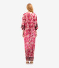 Pierre Louis Mascia MUTKA Kaftan Dress Silk ROSA DAMASCO MUTKASAB12658SE518030101