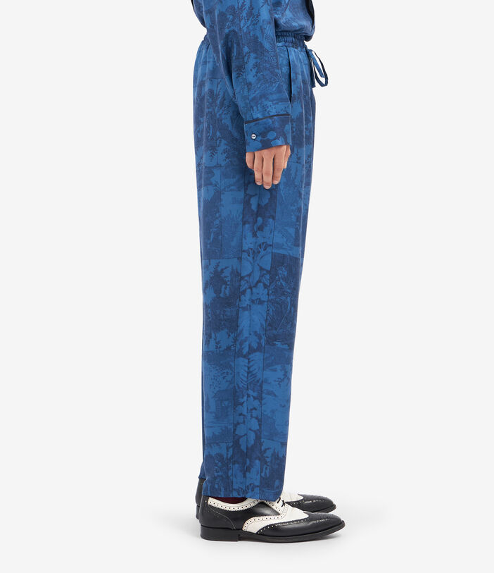 Pierre Louis Mascia ALOEGUM Trousers Silk Pierre Louis Mascia ALOEGUM Trousers Silk Multicolor ALOEGUMSPT10959SE516067102