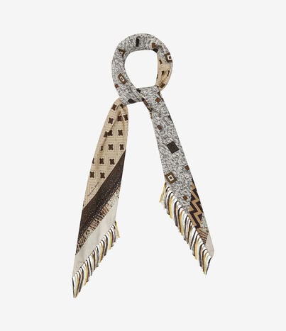 Pierre Louis Mascia ALOEUW Scarf Silk 100x100 SABBIA ALOEUWSW100X100RPFSE517555101