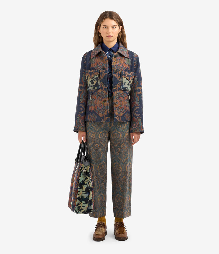 Pierre Louis Mascia CIALDA Longsleeve Shirt Silk Multicolor CIALDASCML12049SE513520101