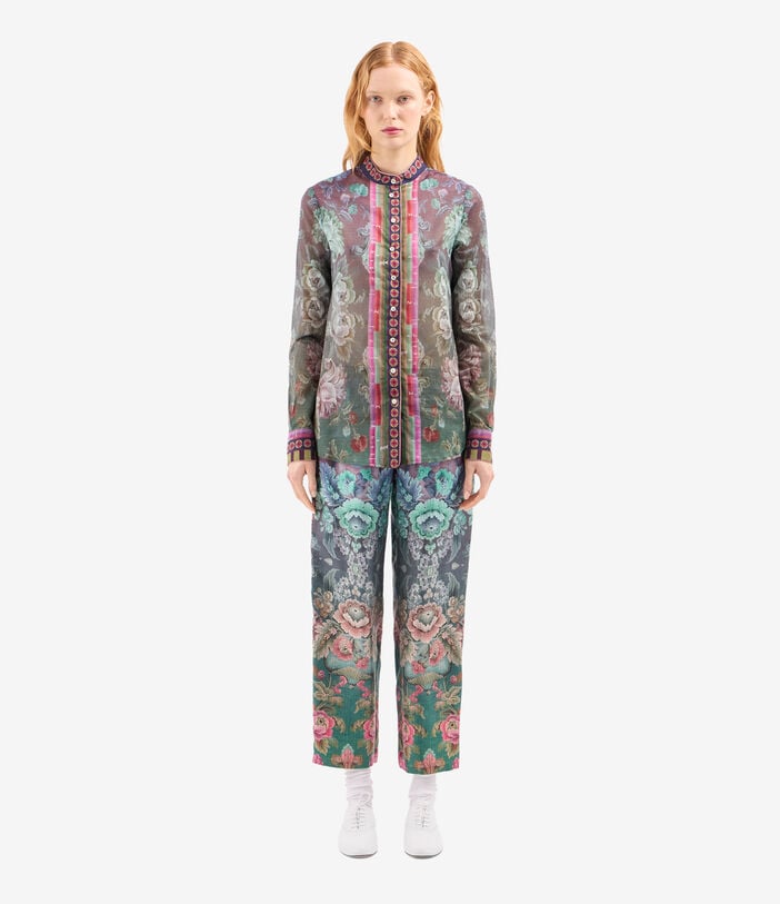 Pierre Louis Mascia STICH Longsleeve Shirt Cotton PEONIA STICHSCML11721CO517889101