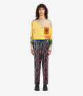 Pierre Louis Mascia KANPUR Trousers Viscose Silk Multicolor KANPURSVPT11667VI513581101