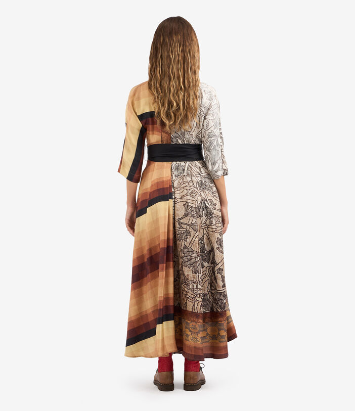 Pierre Louis Mascia CIALDA Wrap Dress Silk Multicolor CIALDASAB11914SE513359101