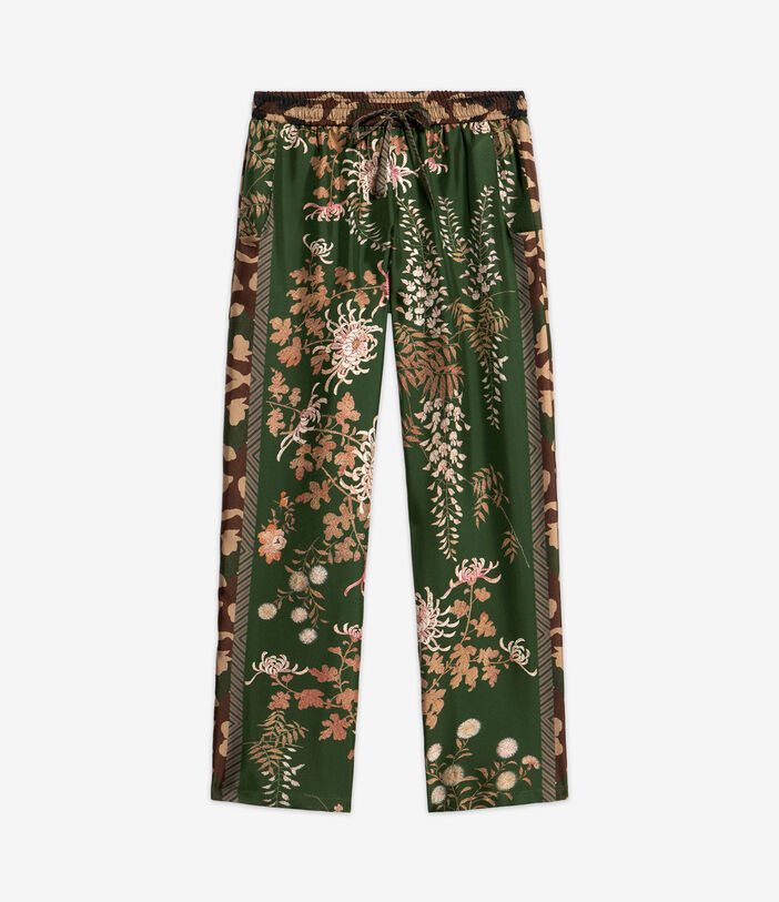 Pierre Louis Mascia ALOE Trousers Silk Pierre Louis Mascia ALOE Trousers Silk Multicolor ALOESPT10959SE513268101