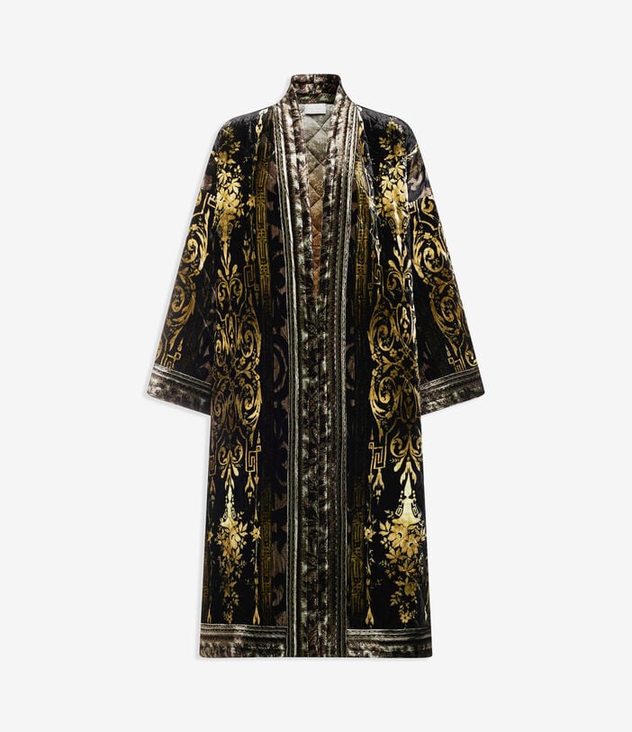 Pierre Louis Mascia KANADAS Kimono Viscose Silk Multicolor KANADASKM11944VI516455101