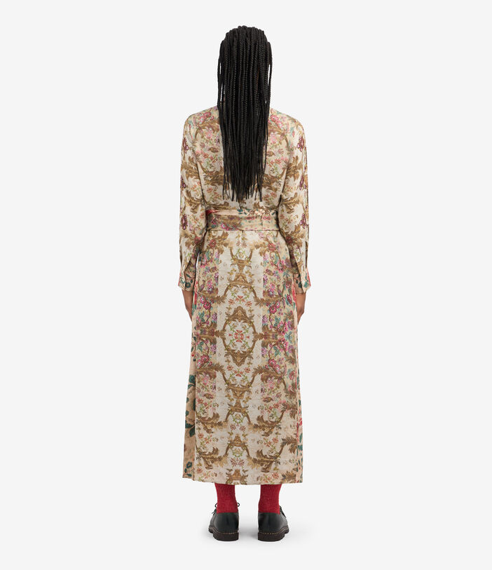 Pierre Louis Mascia ALOE Shirt Dress Silk Multicolor ALOESAB12179SE513337101