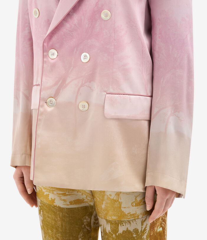 Pierre Louis Mascia ADASTRGUM Jacket Silk DUSTY ROSE ADASTRGUMSGC12226SE514924101