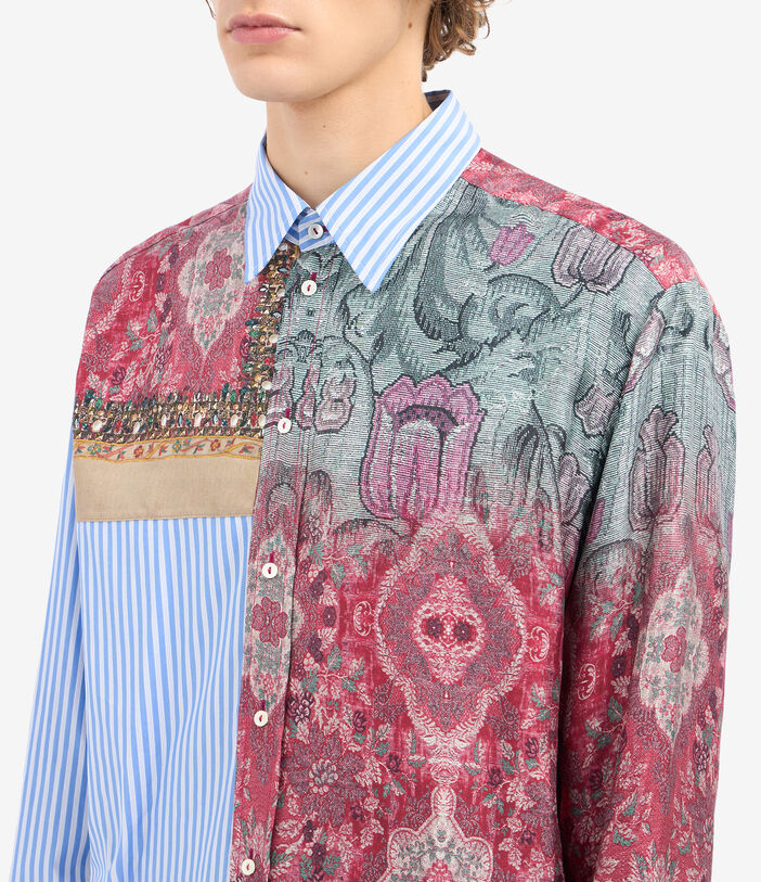 Pierre Louis Mascia ALOKAM Longsleeve Shirt Cotton Silk Pierre Louis Mascia ALOKAM Longsleeve Shirt Cotton Silk MIRAGGIO - AZZURRO ALOKAMCML11873CO516520101