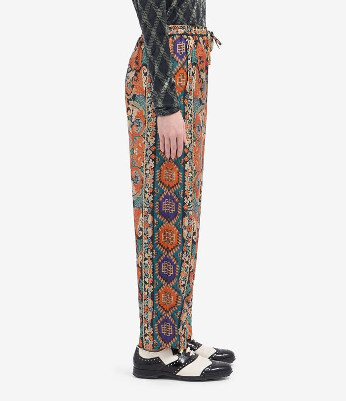 Pierre Louis Mascia ALOE Trousers Silk Pierre Louis Mascia ALOE Trousers Silk KILIM ALOESPT10959SE516278101