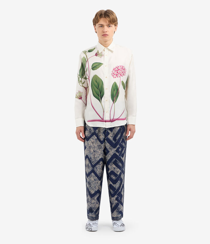 Pierre Louis Mascia ALOEGOTS Longsleeve Shirt Silk WHITE ALOEGOTSSCML10643SE514660101