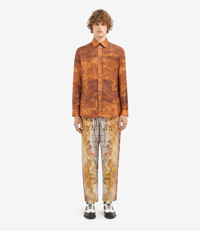 Pierre Louis Mascia ALOEGUM Longsleeve Shirt Silk CRETA ALOEGUMSCML10642SE516068101