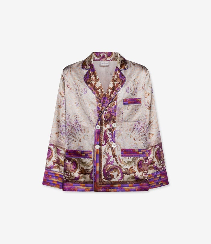 Pierre Louis Mascia MUTKA Jacket Silk MALVA MUTKASGC11351SE518146101