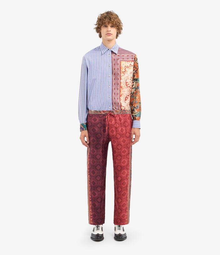 Pierre Louis Mascia ALOE Trousers Silk Pierre Louis Mascia ALOE Trousers Silk Multicolor ALOESPT10959SE516275101