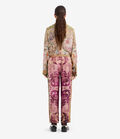 Pierre Louis Mascia ALOE Trousers Silk Multicolor ALOESPT10959SE516270101