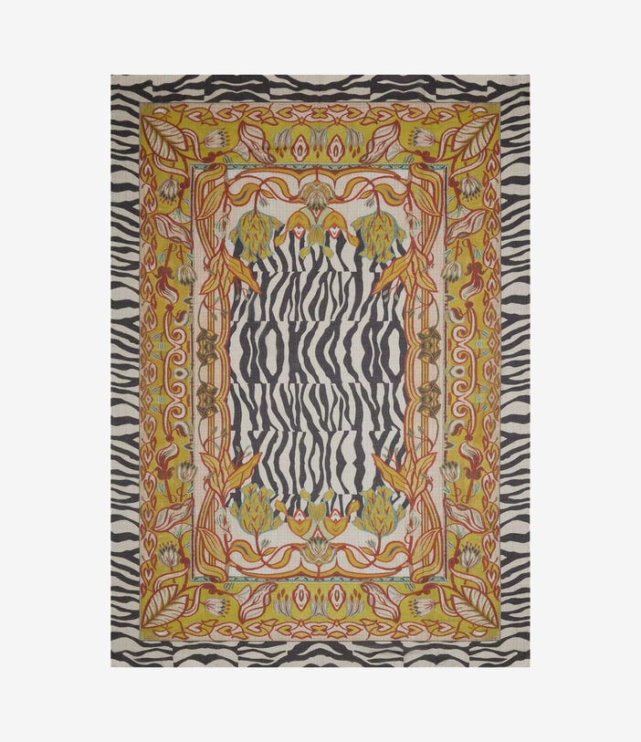 Pierre Louis Mascia HAWNBCI Shawl Scarf Cotton Silk 135x190 TRIBALE CHIAROSCURO HAWNBCISW135X190PCO517295101