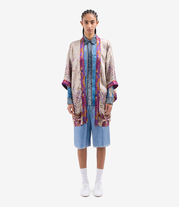 Pierre Louis Mascia MUTKA Kimono Silk MALVA MUTKASKM12608SE518229101