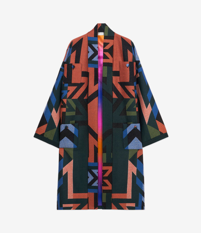 Pierre Louis Mascia JP330ADA Kimono Silk Multicolor JP330ADAKM12342SEKALEDO