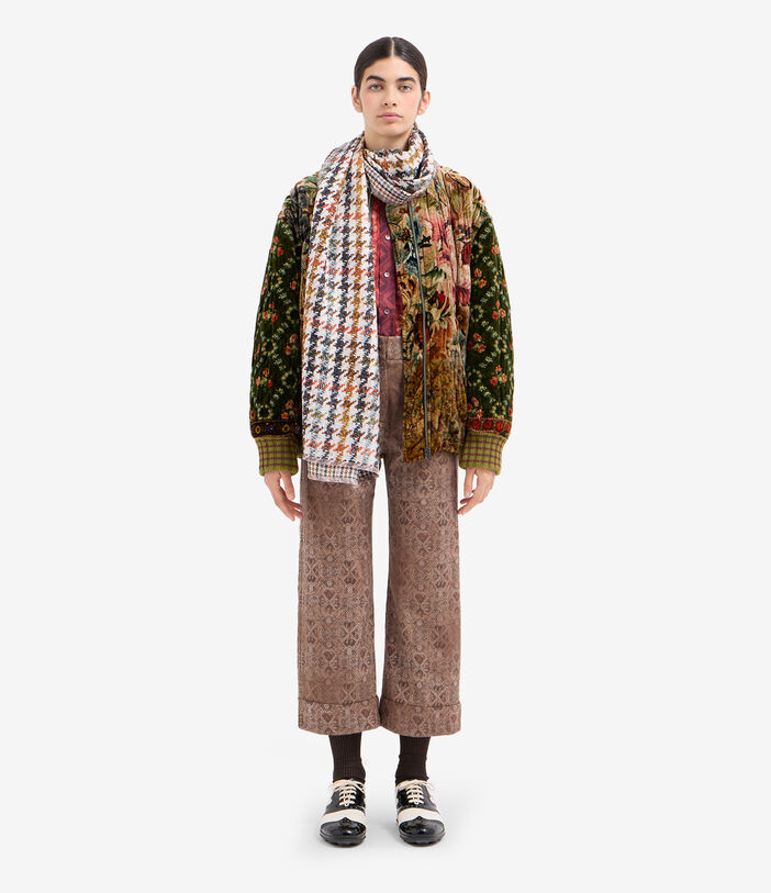 Pierre Louis Mascia DYLAN Palazzo Trousers Virgin wool Pierre Louis Mascia DYLAN Palazzo Trousers Virgin wool Multicolor DYLANSPT12471WV143899101