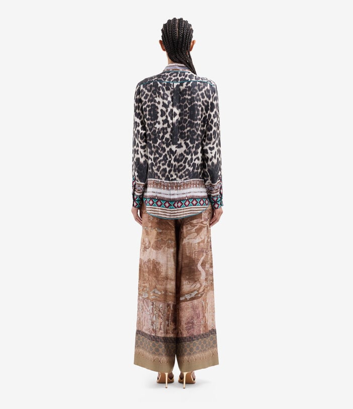 Pierre Louis Mascia ALOE Longsleeve Shirt Silk TRAMA SELVATICA ALOESCML10642SE517871101