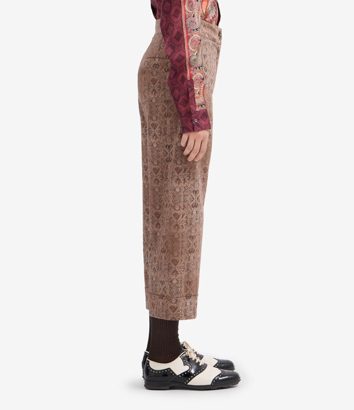 Pierre Louis Mascia DYLAN Palazzo Trousers Virgin wool Pierre Louis Mascia DYLAN Palazzo Trousers Virgin wool Multicolor DYLANSPT12471WV143899101