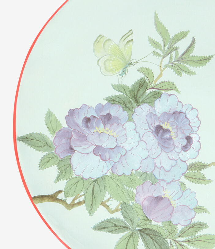 Pierre Louis Mascia TRAY Floral Tray Ceramic/Earthenware LIGHT BLUE TRAYAP13CRMAZZURRO