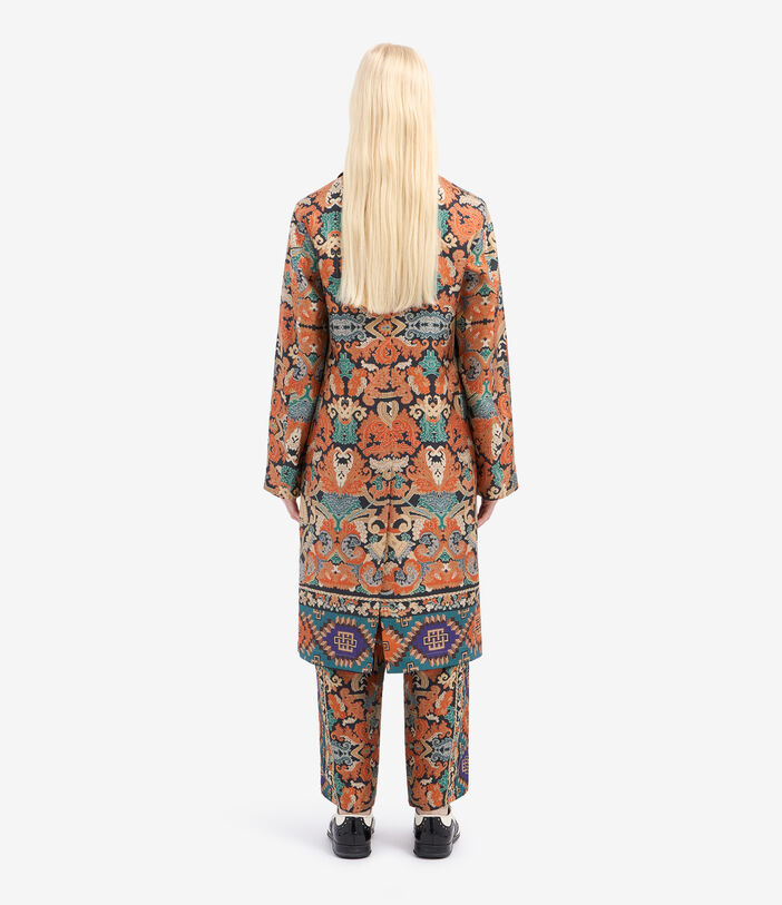 Pierre Louis Mascia CIALDA Coat Silk KILIM CIALDACPT12107SE516413101