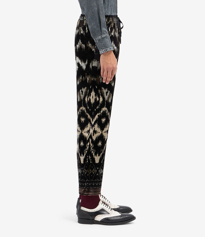 Pierre Louis Mascia KANADA Trousers Viscose Silk Multicolor KANADAPT11667VI516442101