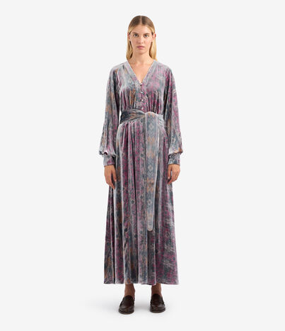 Pierre Louis Mascia KANPUR Dress Viscose Silk Multicolor KANPURSVAB12312VI139842101