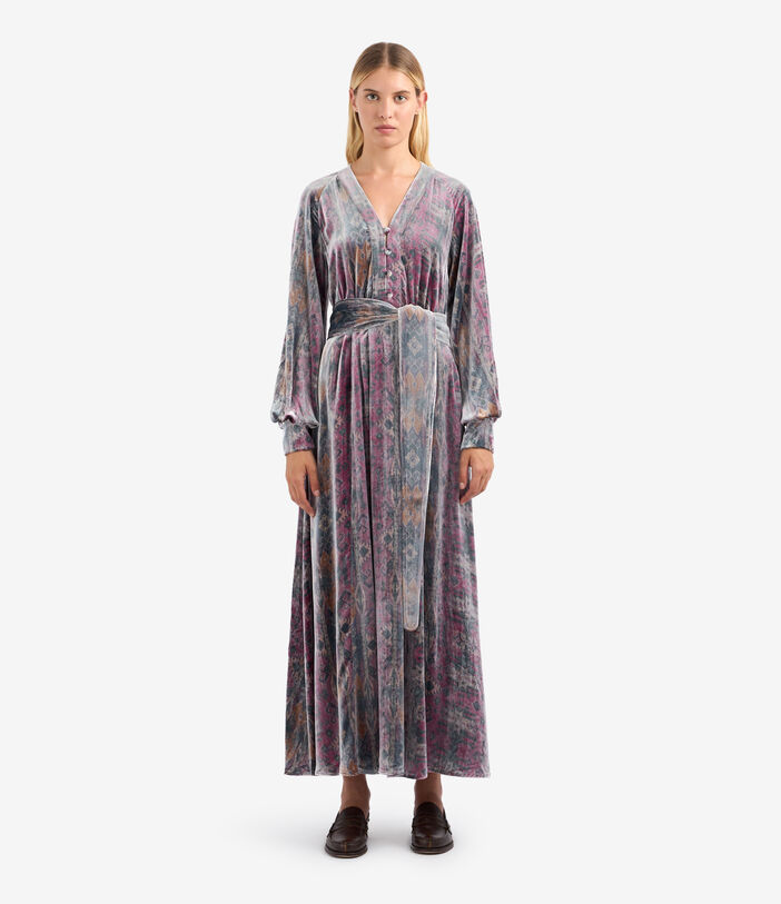 Pierre Louis Mascia KANPUR Dress Viscose Silk Multicolor KANPURSVAB12312VI139842101