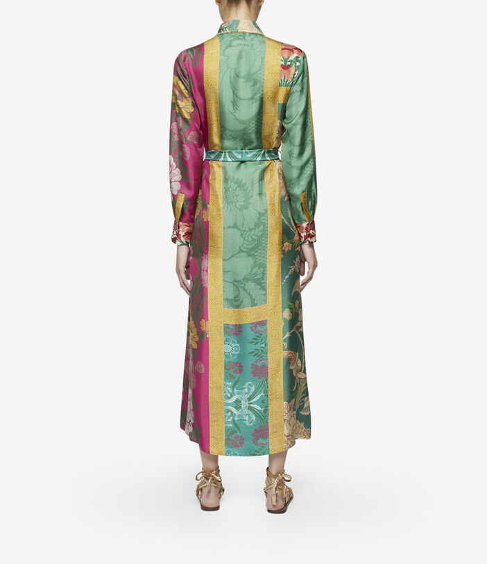 Pierre Louis Mascia ALOE Dress Silk Multicolor ALOESAB12179SE511819101