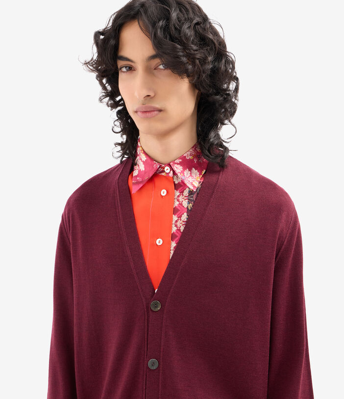 Pierre Louis Mascia TRICOT Cardigan Wool LITOGRAFIA BORGOGNA TRICOTCARPNM101WO143901107