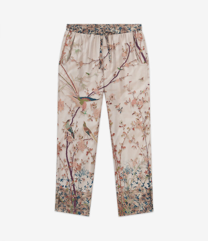 Pierre Louis Mascia ALOE Trousers Silk ECRU ALOESPT10959SE514848101