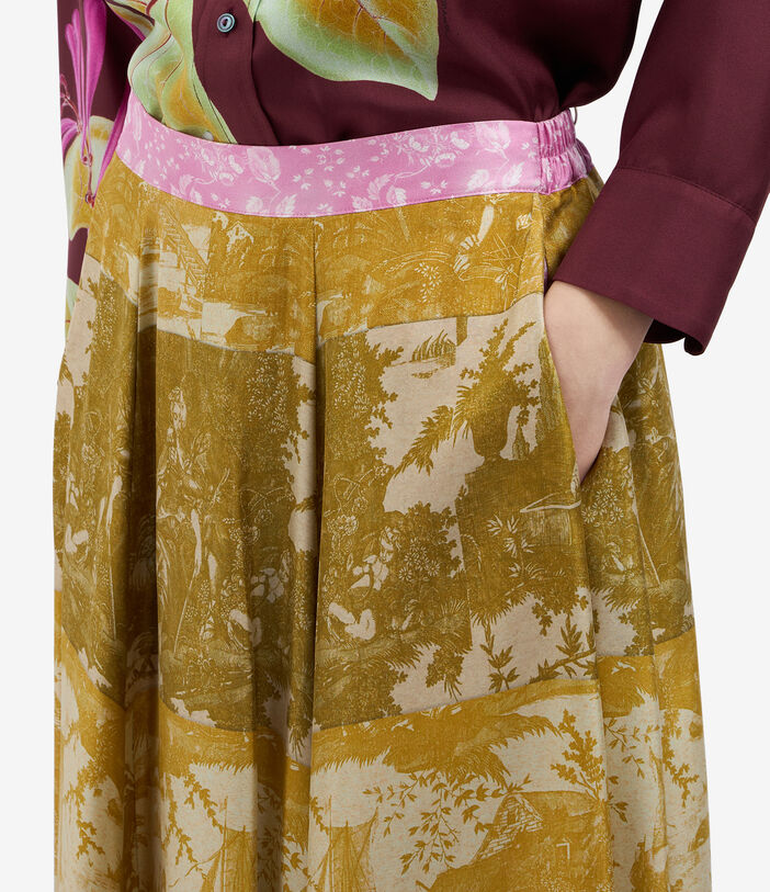 Pierre Louis Mascia ALOE Skirt Silk Pierre Louis Mascia ALOE Skirt Silk MUSTARD ALOESGO12353SE514913101