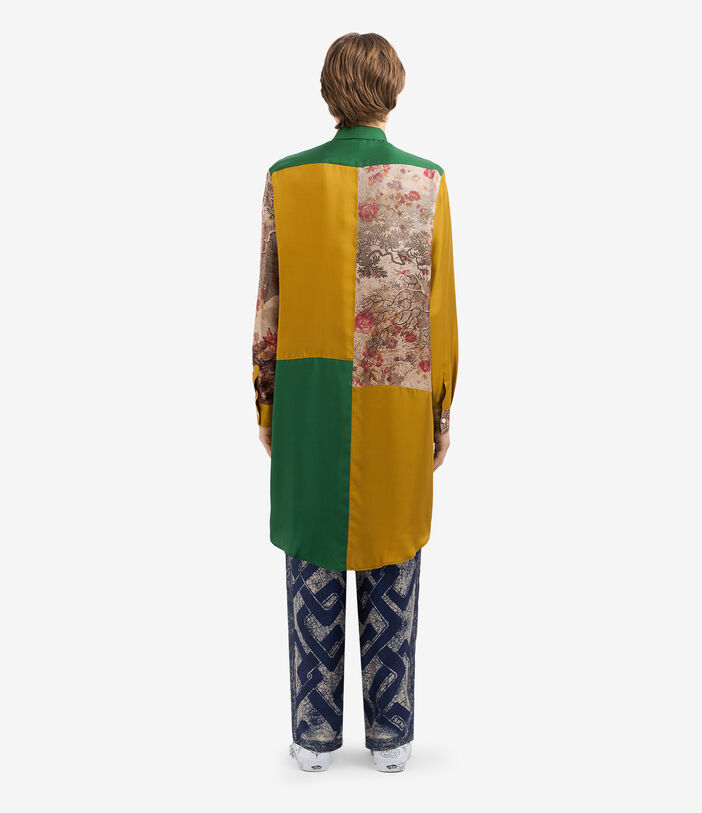 Pierre Louis Mascia ALOE Longsleeve Shirt Silk MULTICOLOR ALOESCML12162SE514736101