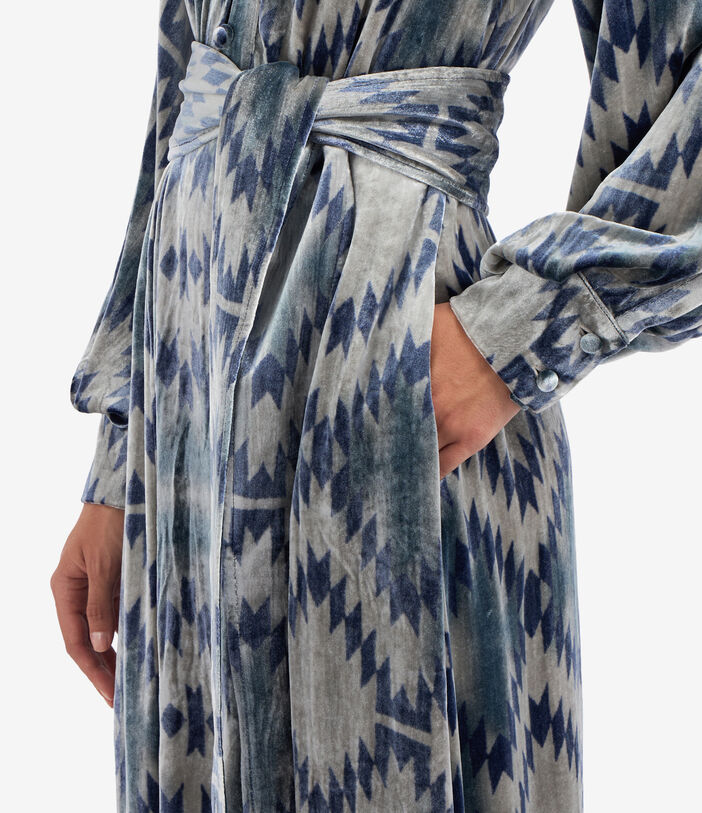 Pierre Louis Mascia KANPUR Dress Viscose Silk Multicolor KANPURSVAB12312VI139888102