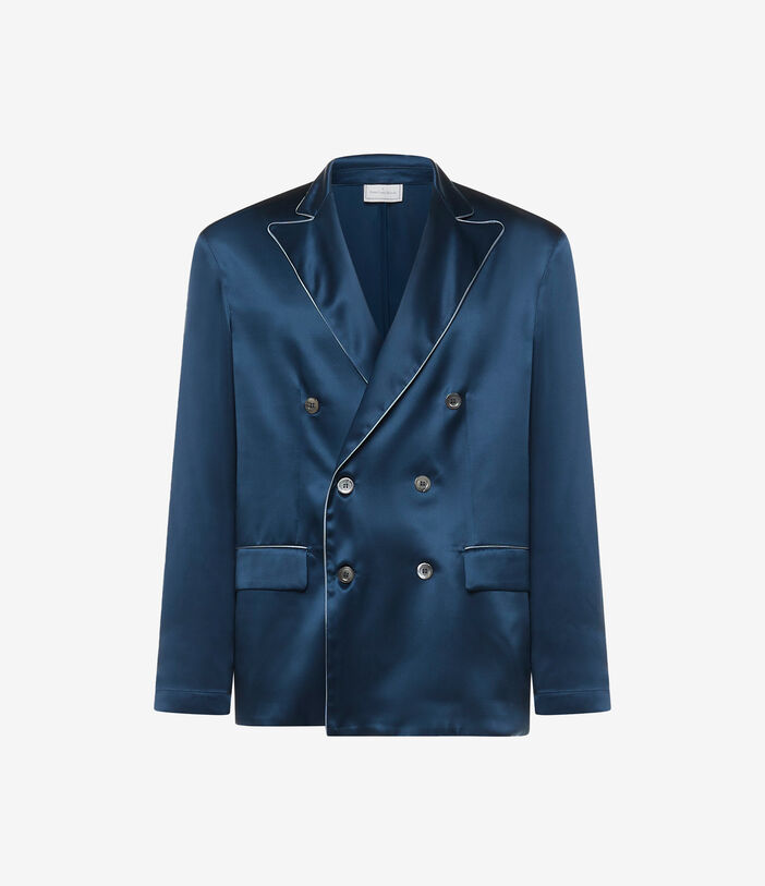 Pierre Louis Mascia ADANA Jacket Silk Pierre Louis Mascia ADANA Jacket Silk BLU ADANAUGC12167SEBLU