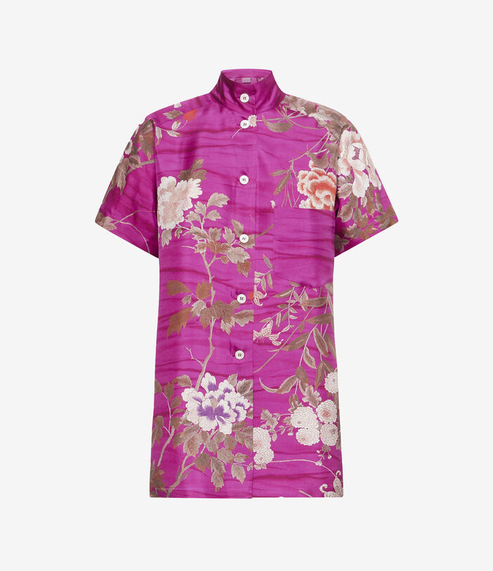 Pierre Louis Mascia CIALDA Shortsleeve Shirt Silk Pierre Louis Mascia CIALDA Shortsleeve Shirt Silk Multicolor CIALDASCMC12175SE511853101