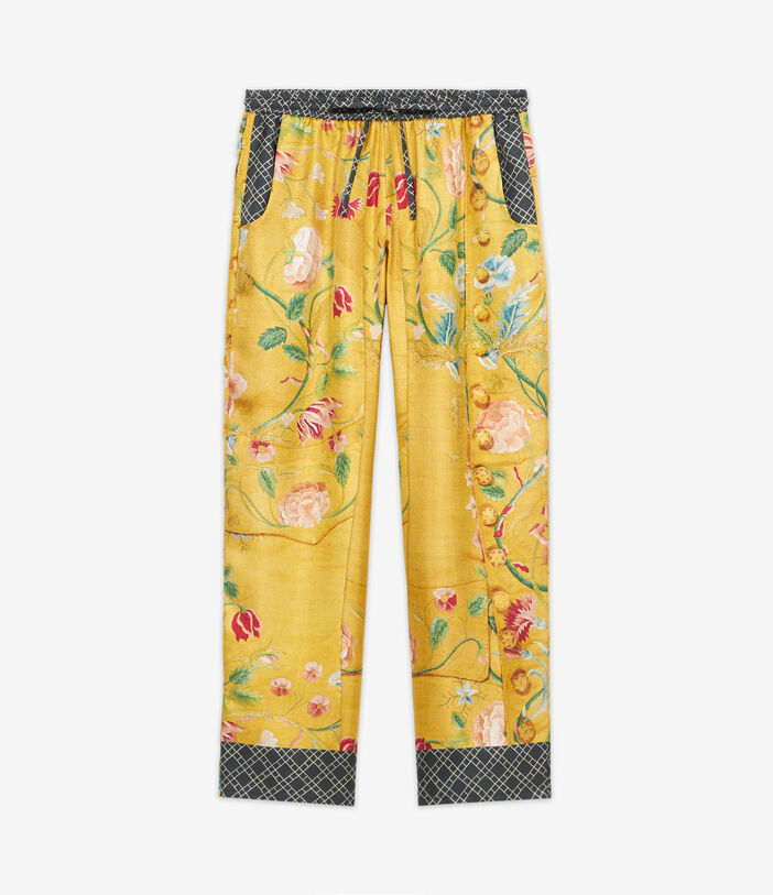 Pierre Louis Mascia ALOE Trousers Silk Multicolor ALOESPT10959SE511958101