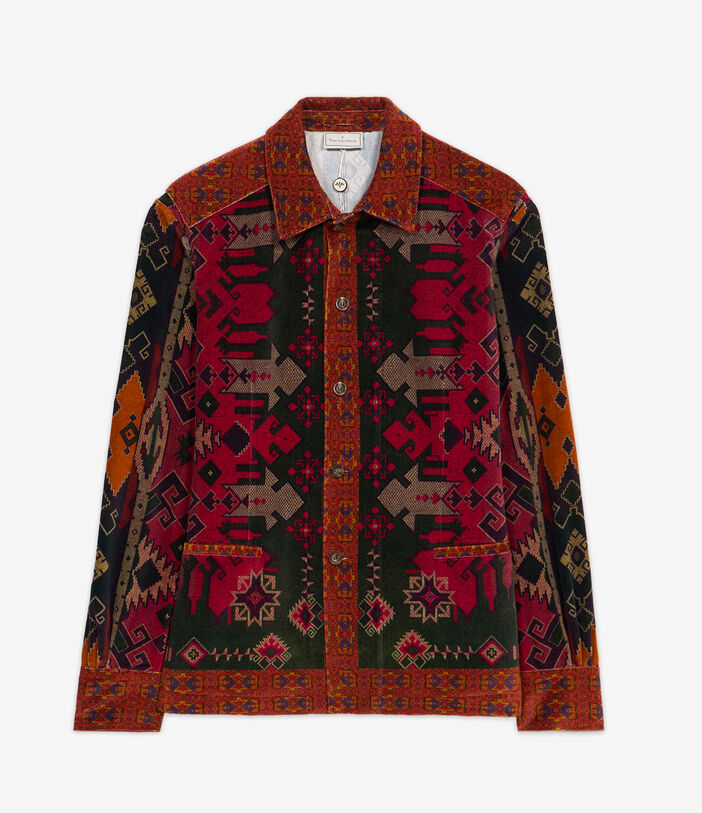 Pierre Louis Mascia REVENGE Jacket Cotton Multicolor REVENGESOVGC11730CO513561101