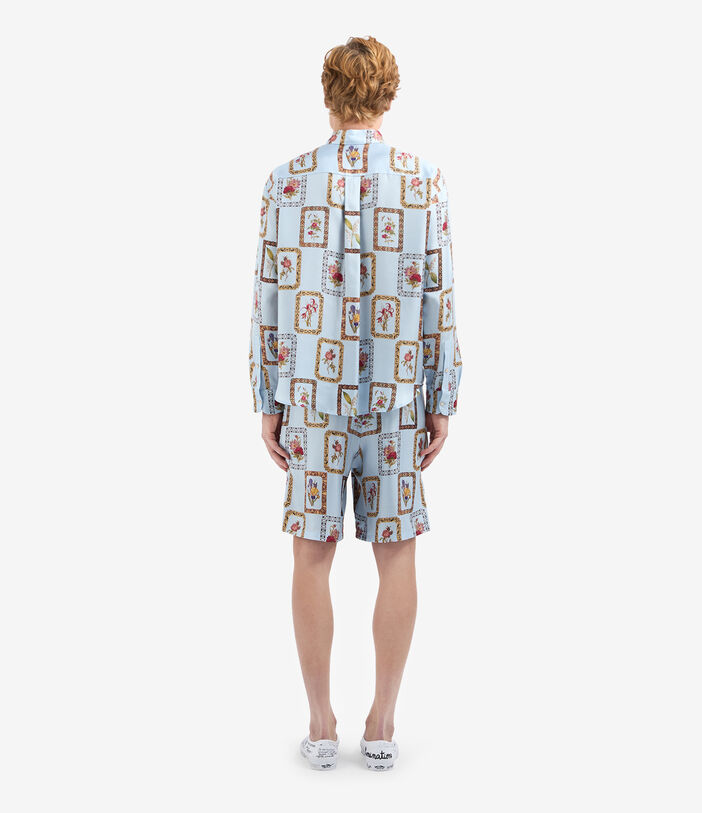 Pierre Louis Mascia ALOEGOTS Longsleeve Shirt Silk LIGHT BLUE ALOEGOTSSCML10643SE514658101