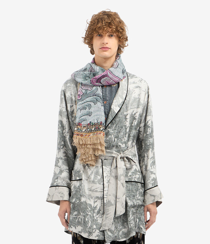 Pierre Louis Mascia ALOEUW Shawl Scarf Silk 135x195 Multicolor ALOEUWSW135X195S4SE51563310118