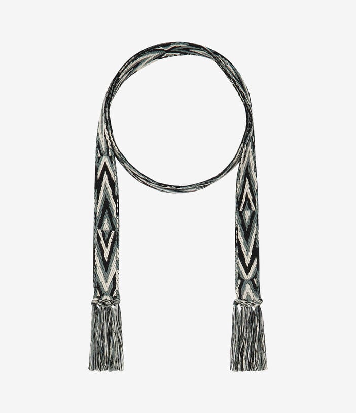 Pierre Louis Mascia PLMNASTR04 Belt Cotton NERO PLMNASTR04CI1ACONERO