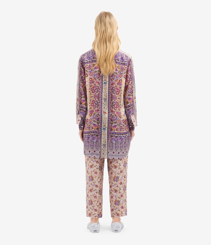 Pierre Louis Mascia ALOE Longsleeve Shirt Silk MULTICOLOR ALOESCML11185SE514738101